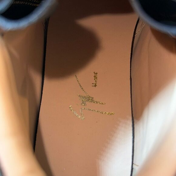 Giuseppe Zanotti Metal Signature Logo Black Leather High Top Sneaker Kriss 38/ 8 - Picture 11 of 14